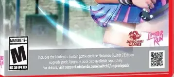 Lollipop Chainsaw RePOP, the ESRB box on its front