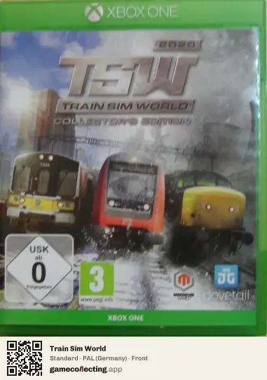 Train Sim World Xbox One, Germany box front