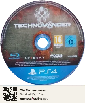 The Technomancer PlayStation 4, PAL disc