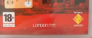 Gangs of London, the PEGI square on its front
