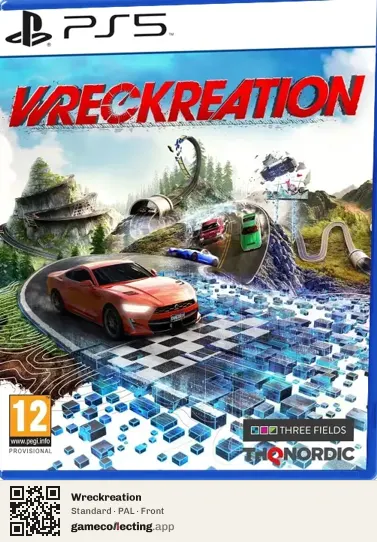 Wreckreation PlayStation 5, PAL box front