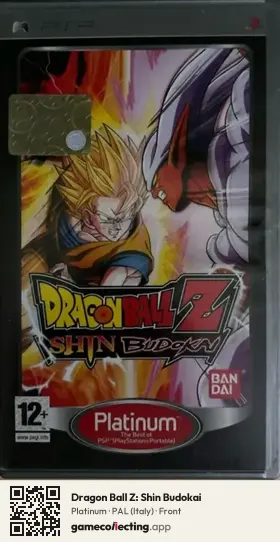 Dragon Ball Z: Shin Budokai PlayStation Portable, Italy box front