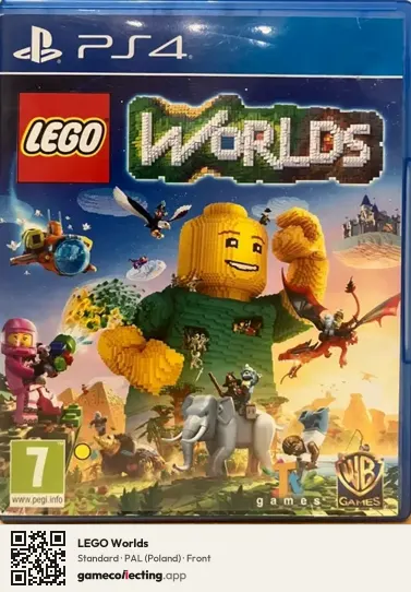 LEGO Worlds PlayStation 4, Poland box front