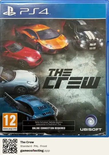 The Crew PlayStation 4, PAL box front