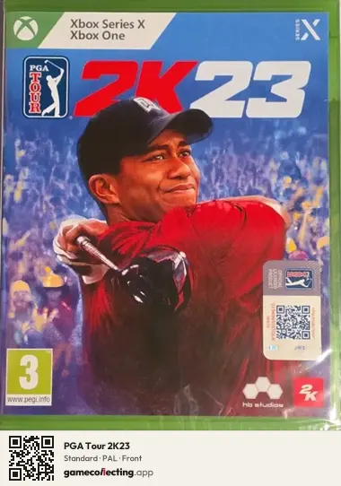 PGA Tour 2K23 Xbox One, PAL box front