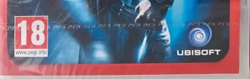 Assassin's Creed, the PEGI square on its front
