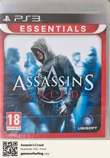 Assassin's Creed PlayStation 3, PAL box front