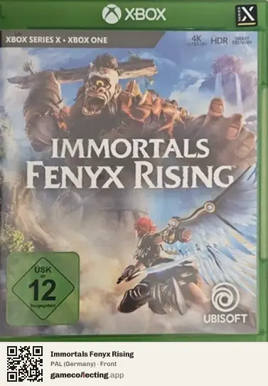 Immortals Fenyx Rising Xbox One, Germany box front