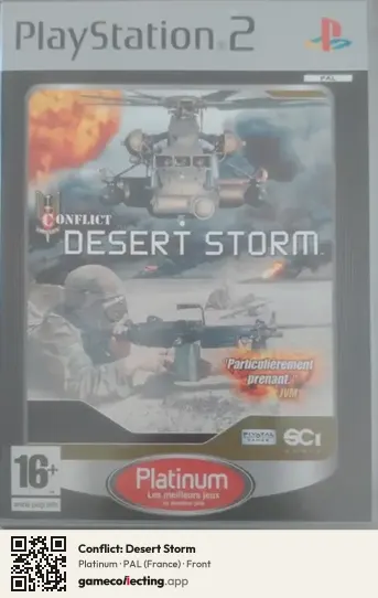 Conflict: Desert Storm PlayStation 2, France box front