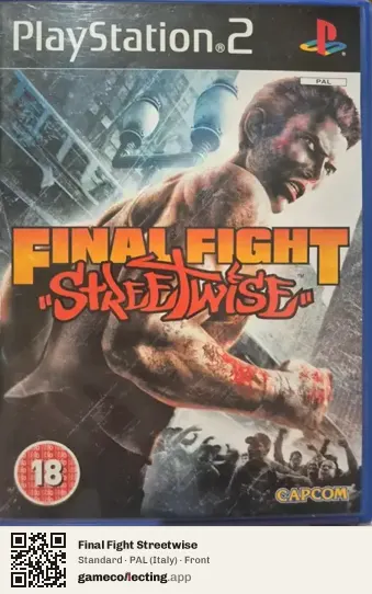 Final Fight Streetwise PlayStation 2, Italy box front