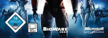 Mass Effect, the USK square on its front