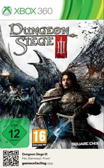 Dungeon Siege III Xbox 360, Germany box front