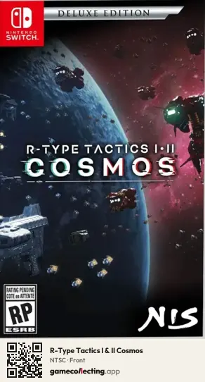 R-Type Tactics I & II Cosmos Nintendo Switch, NTSC box front