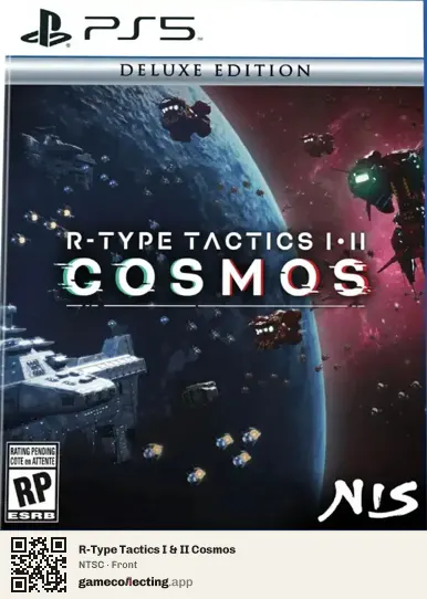 R-Type Tactics I & II Cosmos PlayStation 5, NTSC box front
