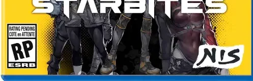Starbites, the ESRB box on its front