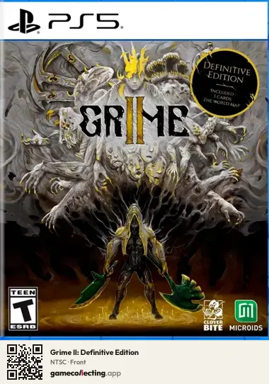 Grime II: Definitive Edition PlayStation 5, NTSC box front