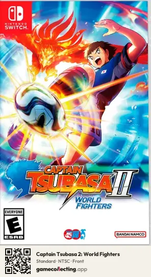 Captain Tsubasa 2: World Fighters Nintendo Switch, NTSC box front