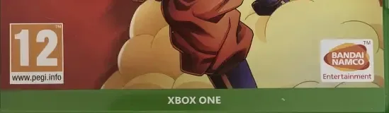 Dragon Ball Z: Kakarot, the PEGI square on its front
