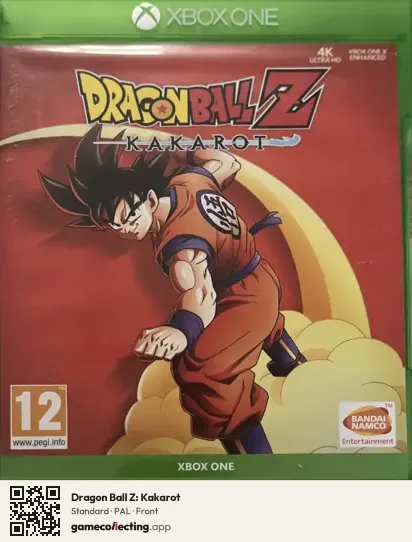 Dragon Ball Z: Kakarot Xbox One, PAL box front