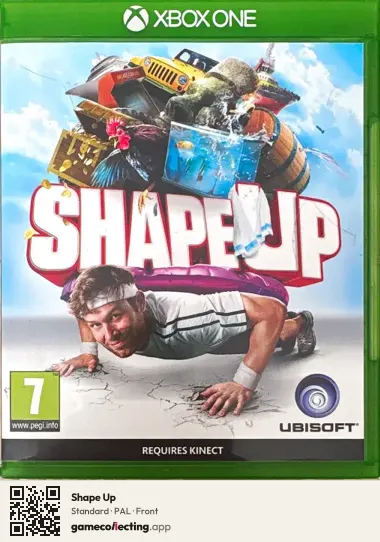 Shape Up Xbox One, PAL box front