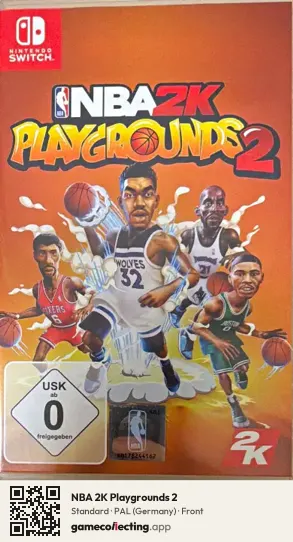 NBA 2K Playgrounds 2 Nintendo Switch, Germany box front