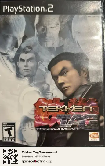 Tekken Tag Tournament PlayStation 2, NTSC box front