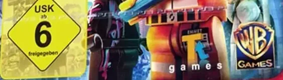 The LEGO Movie Videogame, the USK square on its front