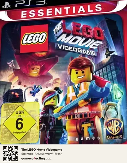 The LEGO Movie Videogame PlayStation 3, Germany box front