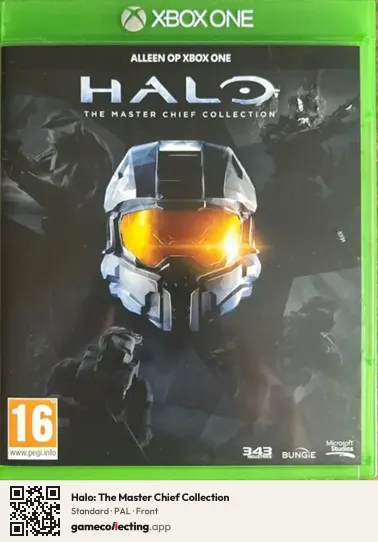 Halo: The Master Chief Collection Xbox One, PAL box front