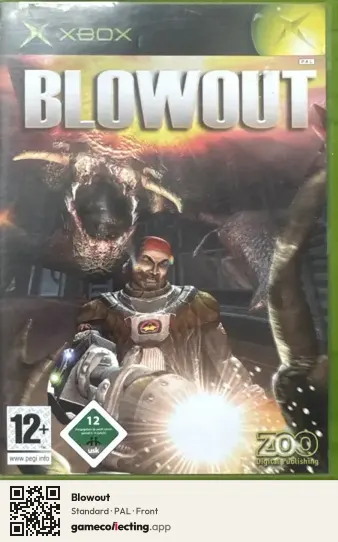 Blowout Xbox, PAL box front
