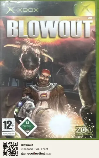 Blowout Xbox, PAL box front