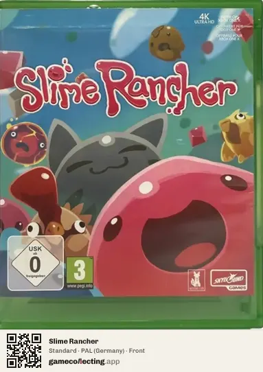 Slime Rancher Xbox One, Germany box front