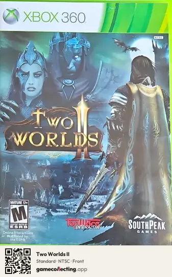 Two Worlds II Xbox 360, NTSC box front
