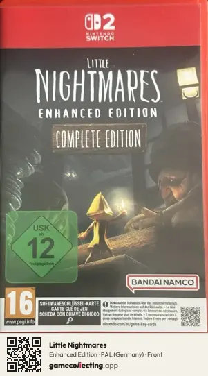Little Nightmares Nintendo Switch 2, Germany box front