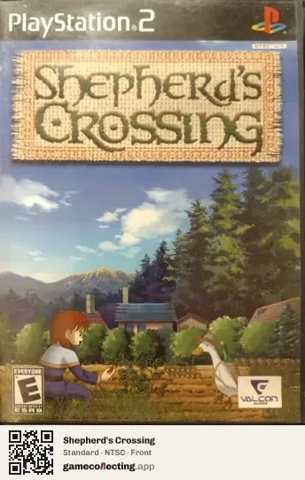 Shepherd's Crossing PlayStation 2, NTSC box front