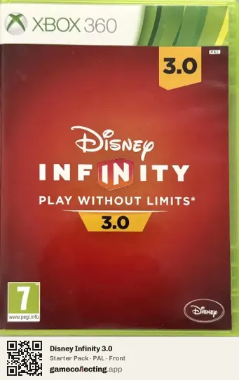 Disney Infinity 3.0 Xbox 360, PAL box front