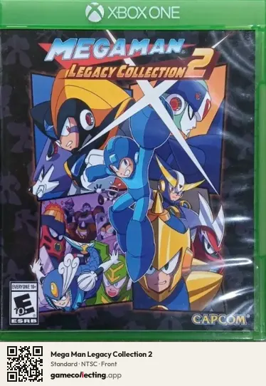Mega Man Legacy Collection 2 Xbox One, NTSC box front