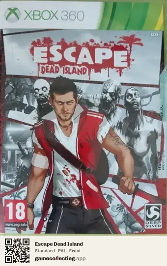 Escape Dead Island Xbox 360, PAL box front