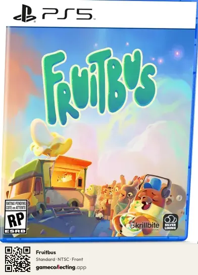 Fruitbus PlayStation 5, NTSC box front