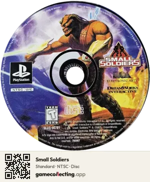 Small Soldiers PlayStation, NTSC disc
