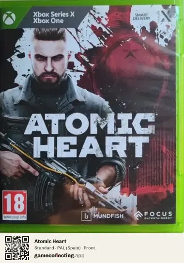 Atomic Heart Xbox Series X, Spain box front