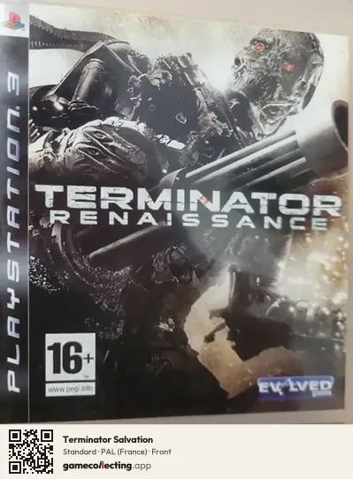 Terminator Salvation PlayStation 3, France box front
