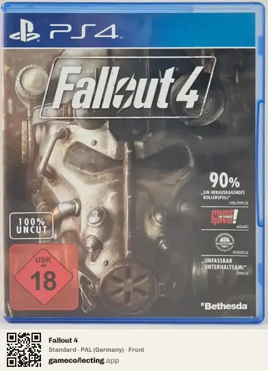 Fallout 4 PlayStation 4, Germany box front