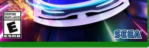 Sonic Racing: CrossWorlds, the ESRB box on its front