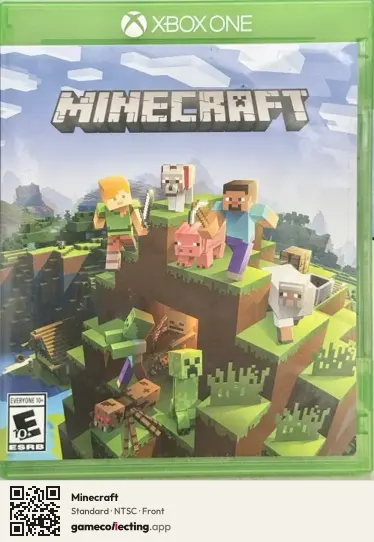 Minecraft Xbox One, NTSC box front