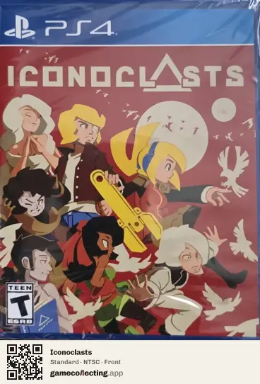 Iconoclasts PlayStation 4, NTSC box front