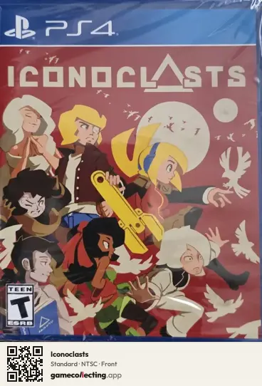 Iconoclasts PlayStation 4, NTSC box front