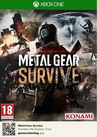 Metal Gear Survive Xbox One, France box front