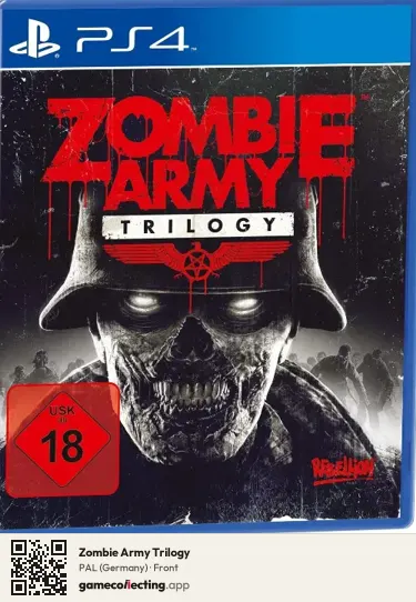 Zombie Army Trilogy PlayStation 4, Germany box front