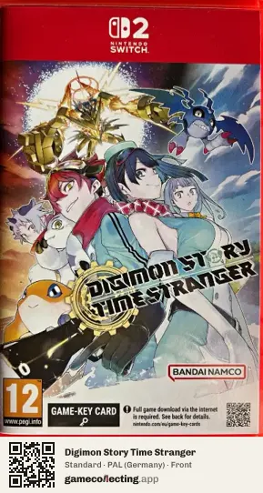 Digimon Story Time Stranger Nintendo Switch 2, Germany box front